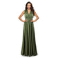 Women’s Multiway Wrap Convertible Boho Maxi  Dress