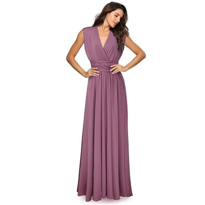 Women’s Multiway Wrap Convertible Boho Maxi  Dress