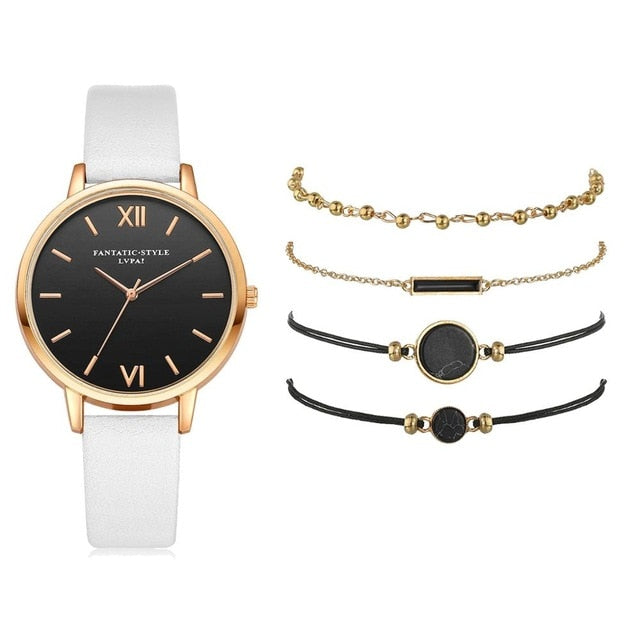 Analog Quartz Watch Set