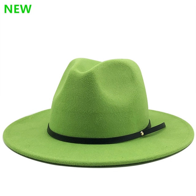 Women's Felt Fedora Hat