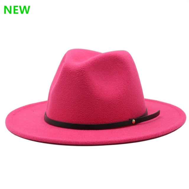 Women's Felt Fedora Hat