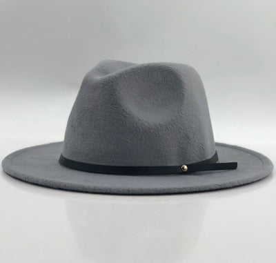 Women's Felt Fedora Hat