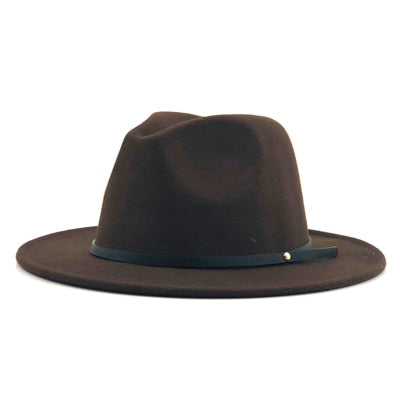 Women's Felt Fedora Hat