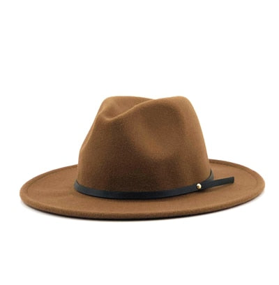 Women's Felt Fedora Hat