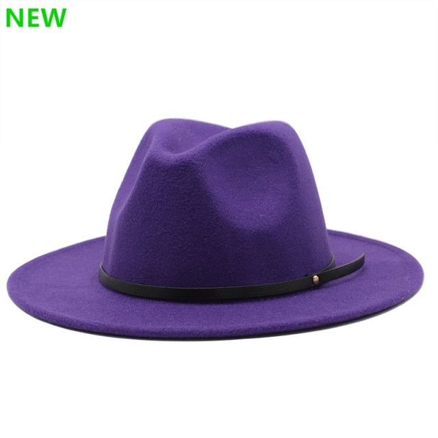 Women's Felt Fedora Hat