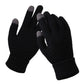 Women Winter Touch Screen Gloves Thicken Warm Knitted Stretch Gloves Imitation Wool Full Finger Outdoor Skiing Gloves