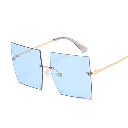 Vintage Designer Clear Sunglasses