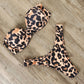 Women’s Leopard Brazilian Bikini Set