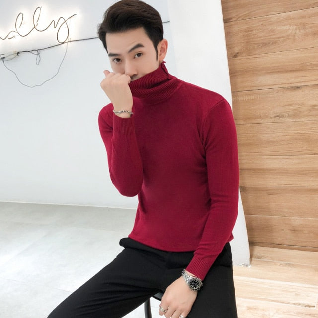 Men’s Casual Turtleneck Sweaters