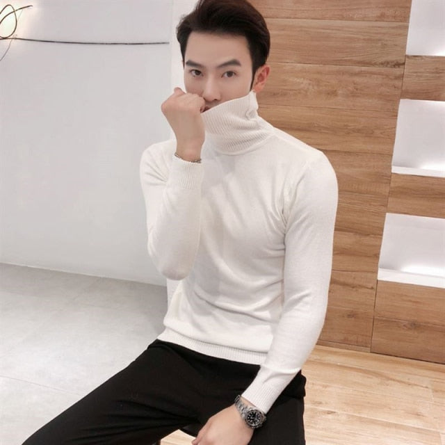 Men’s Casual Turtleneck Sweaters