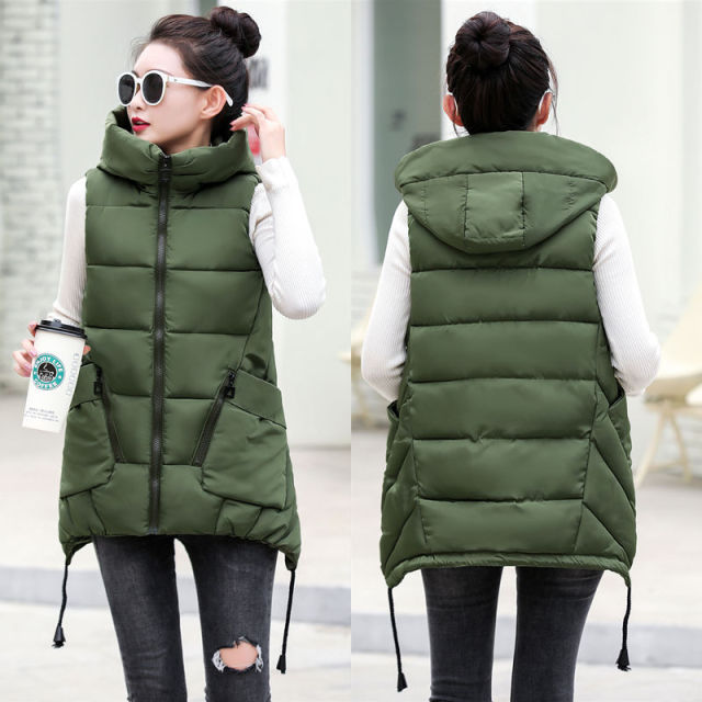 Women's Plus Size Cotton Coat