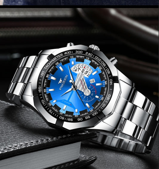 Men's Waterproof Military Quartz Sports Wristwatch