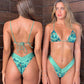 Women’s Leopard Patchwork Bikini Set