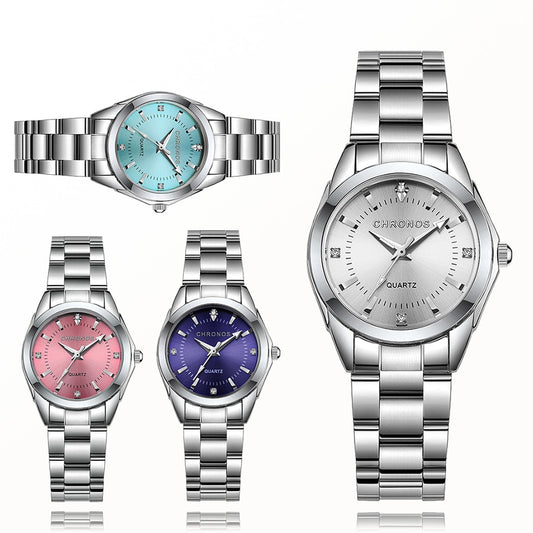 Women’s Elegant Stainless Steel Wristwatch