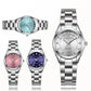 Women’s Elegant Stainless Steel Wristwatch