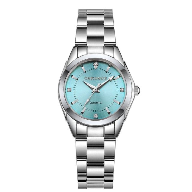 Women’s Elegant Stainless Steel Wristwatch