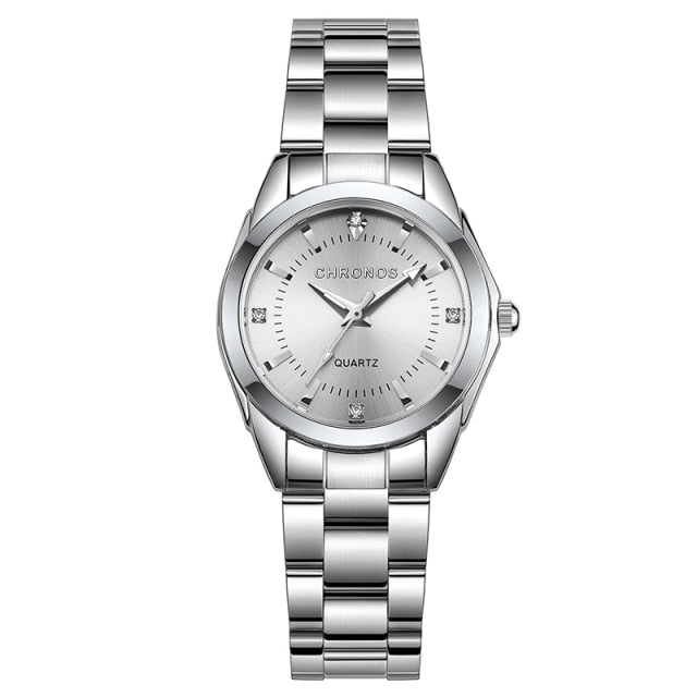 Women’s Elegant Stainless Steel Wristwatch