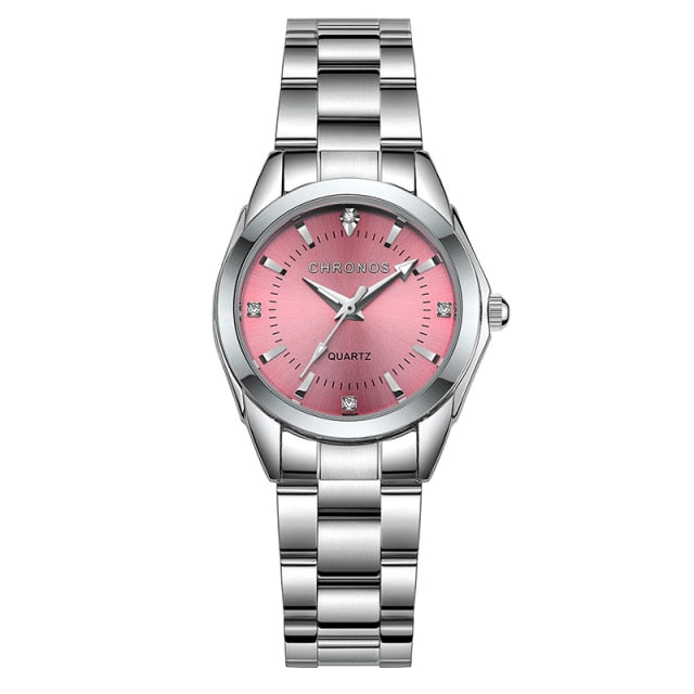 Women’s Elegant Stainless Steel Wristwatch