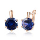 Women's Vintage Crystal Stud Earrings