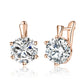 Women's Vintage Crystal Stud Earrings