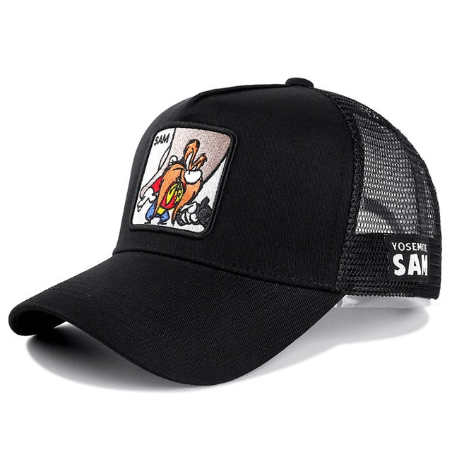 Unisex Animal Cartoon Snapback