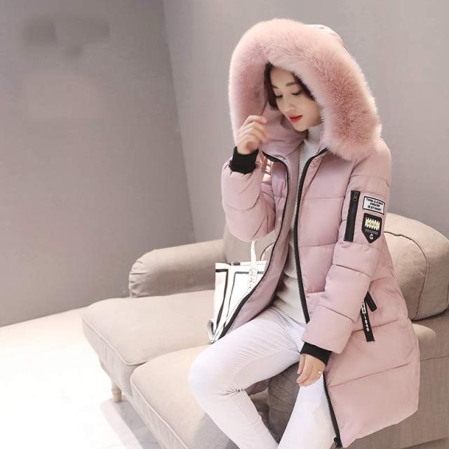 Women's Plus Size Hooded Winter Coat