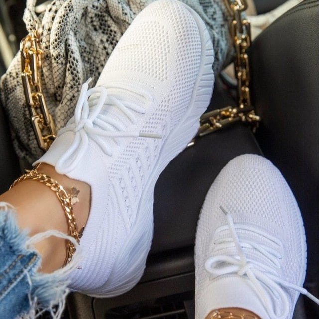 Women Casual Shoes Mesh Sneakers