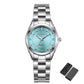 Women’s Elegant Stainless Steel Wristwatch