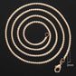 Women's Vintage Rose Gold Necklace