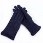 Women Winter Plus Velvet Thicken Warm Touch Screen Gloves Elegant Pearl Suede Windproof Full Finger Cycling Driving Gloves K43