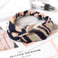 Fashion Floral Women’s Headband Hair Accessories Leopard Cross Knotted Bow Chiffon Hair Band Boho Headdress Ladies Hoop Headwear