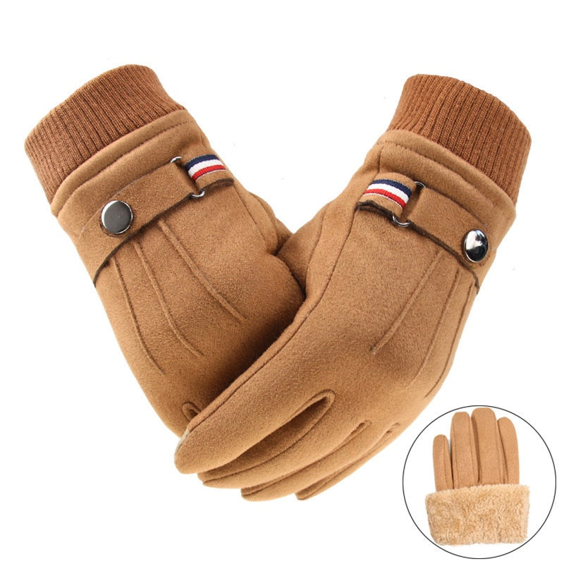 Men’s Suede Winter Gloves