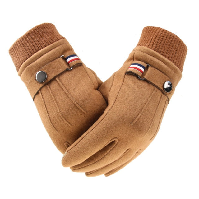 Men’s Suede Winter Gloves