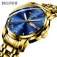 Men's Stainless Steel Luminous Quartz Watch