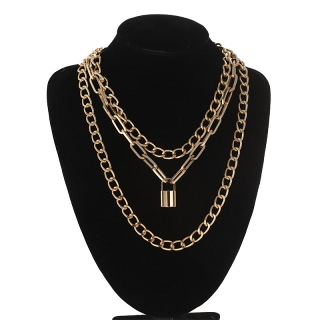 Women's Layered Chain Necklace