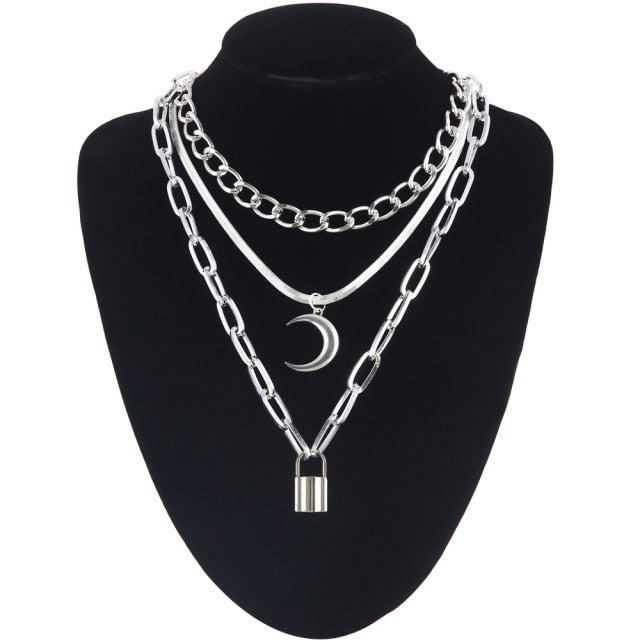 Women's Layered Chain Necklace