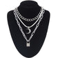 Women's Layered Chain Necklace