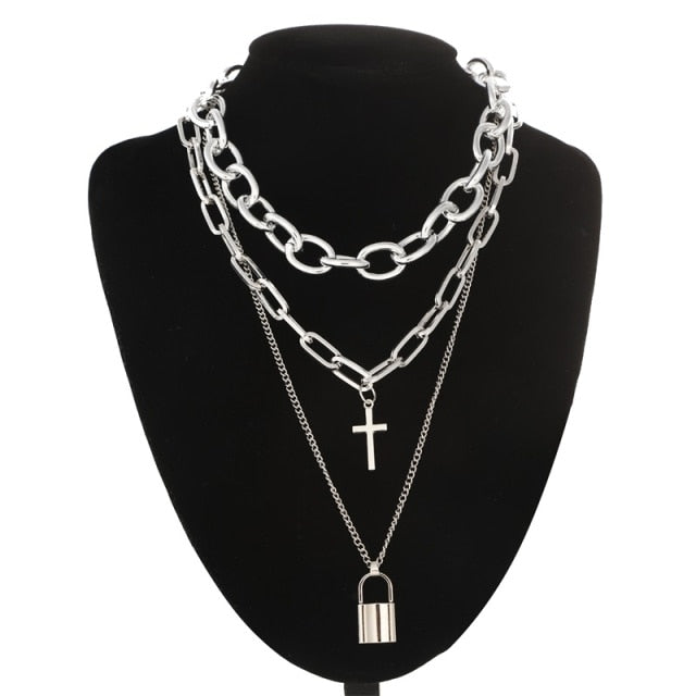 Women's Layered Chain Necklace