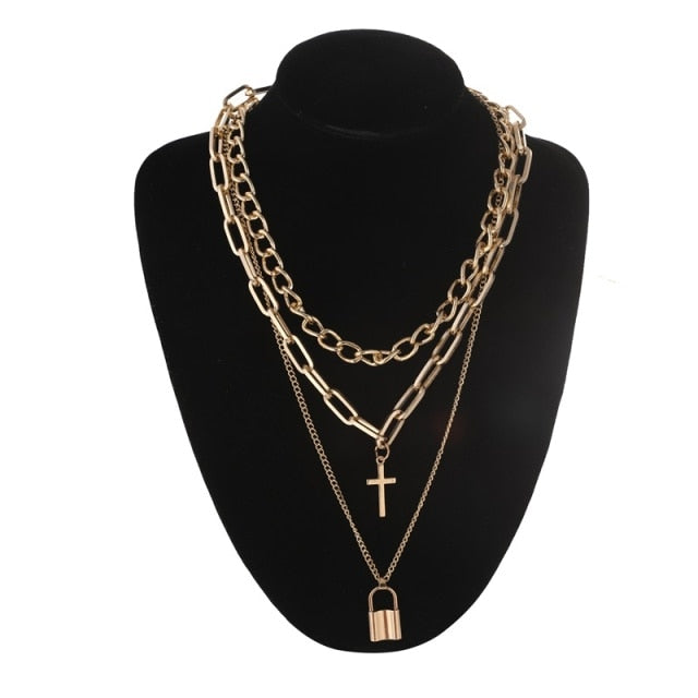 Women's Layered Chain Necklace