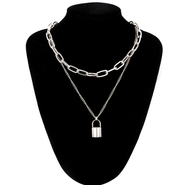 Women's Layered Chain Necklace