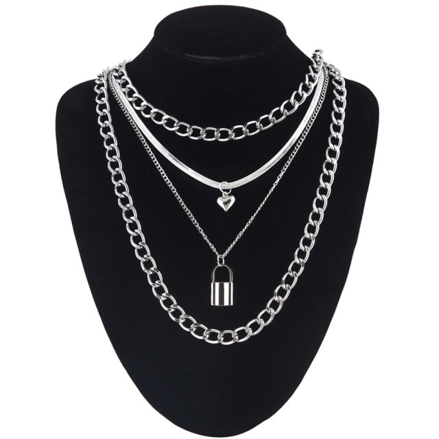 Women's Layered Chain Necklace