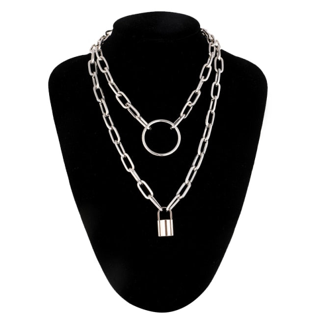 Women's Layered Chain Necklace