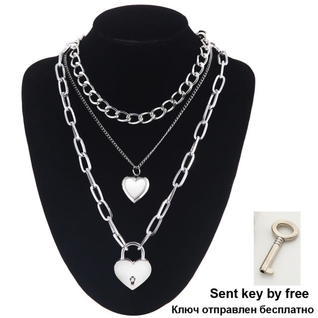 Women's Layered Chain Necklace