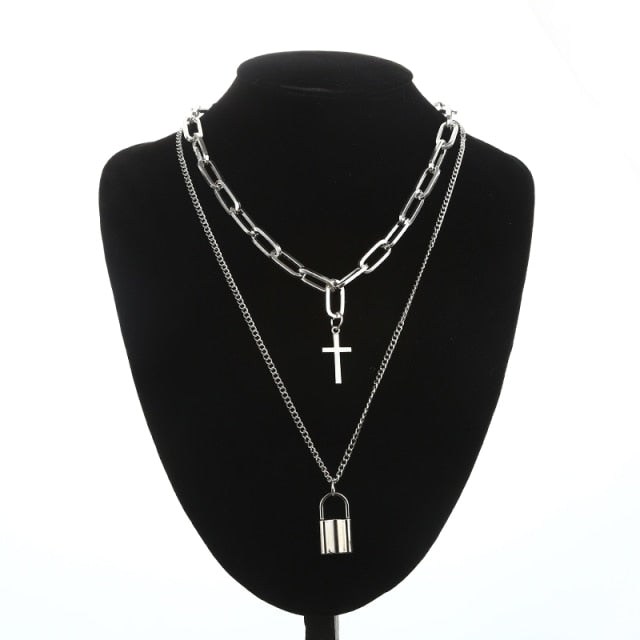 Women's Layered Chain Necklace