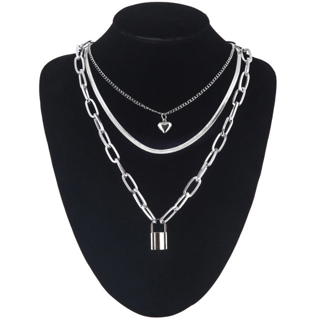 Women's Layered Chain Necklace