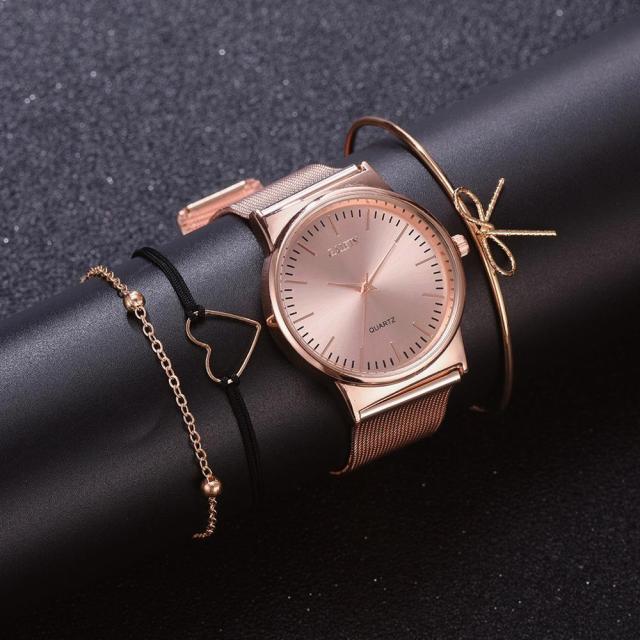 Rose Gold Quartz Watch