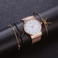 Rose Gold Quartz Watch