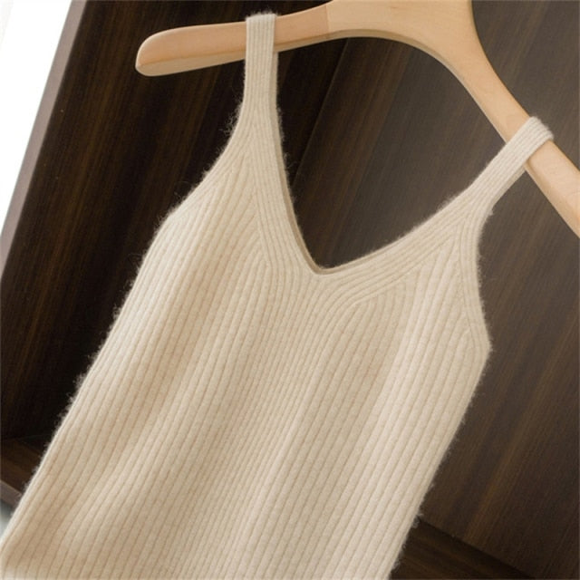 Sampic Cardigans Dress Women 2021 Winter Oversized V Neck Knitted Long Sleeve Cardigans Tops Casual Sexy Club Sweater Outwear.