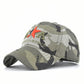 Men's Army Camouflage Brazil Flag Cap