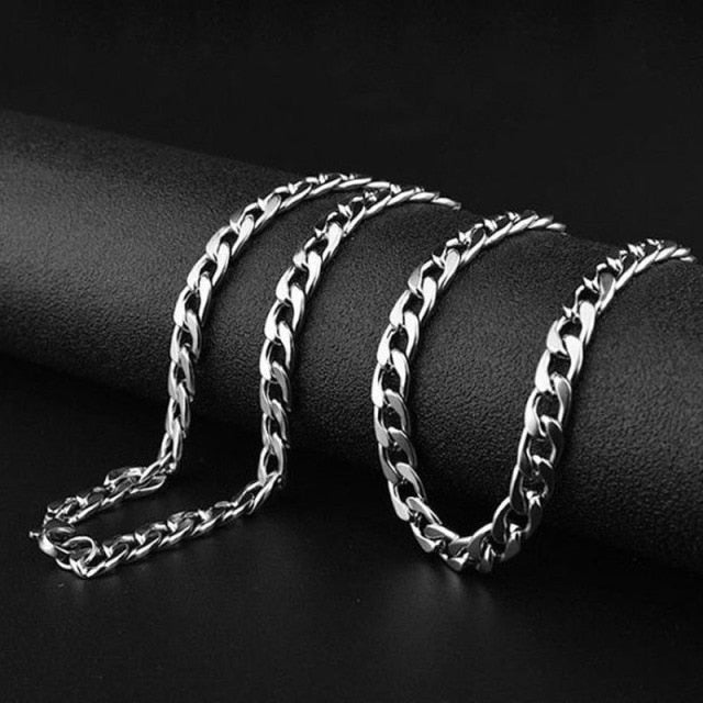 Unisex Stainless Steel Chain Necklace